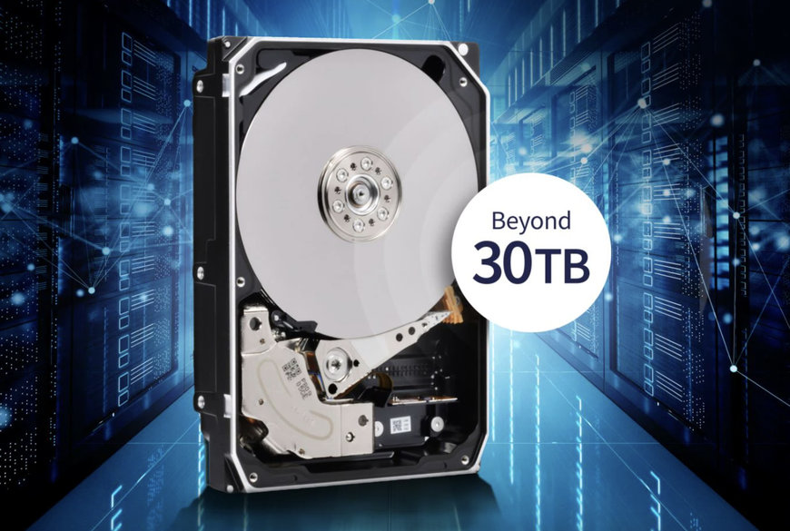 TOSHIBA SUCCESSFULLY DEMONSTRATES NEARLINE HDDS WITH MASSIVE CAPACITY OF OVER 30 TERABYTES